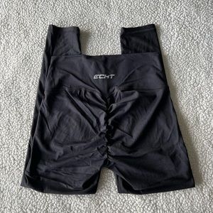 ECHT Booty Scrunch Leggings Black Size Large